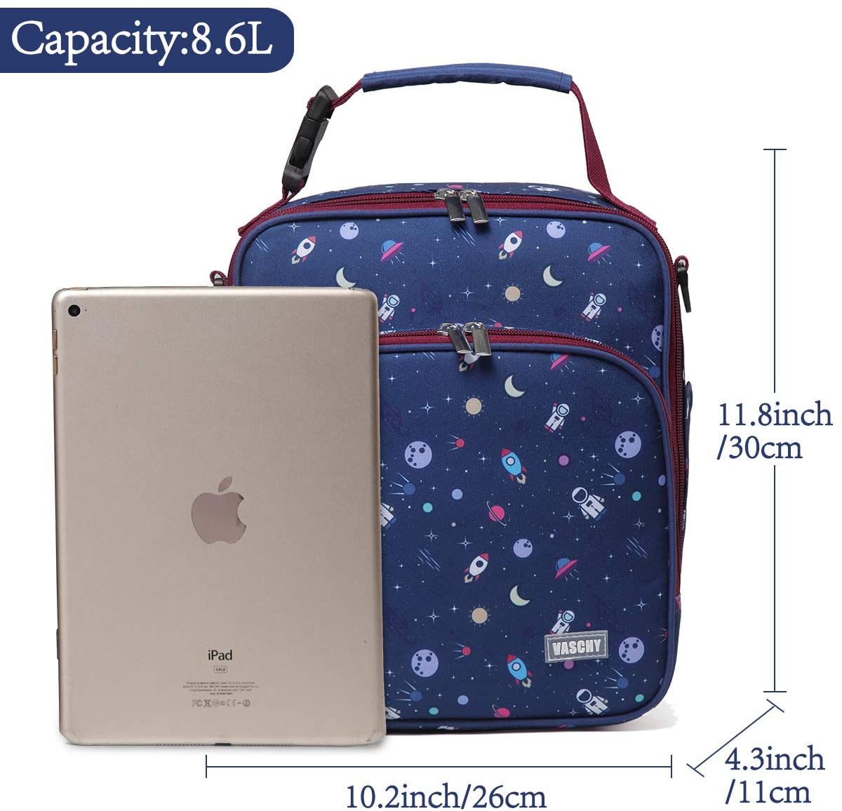 Vaschy Lunch Boxes Bag - Cute Astronaut