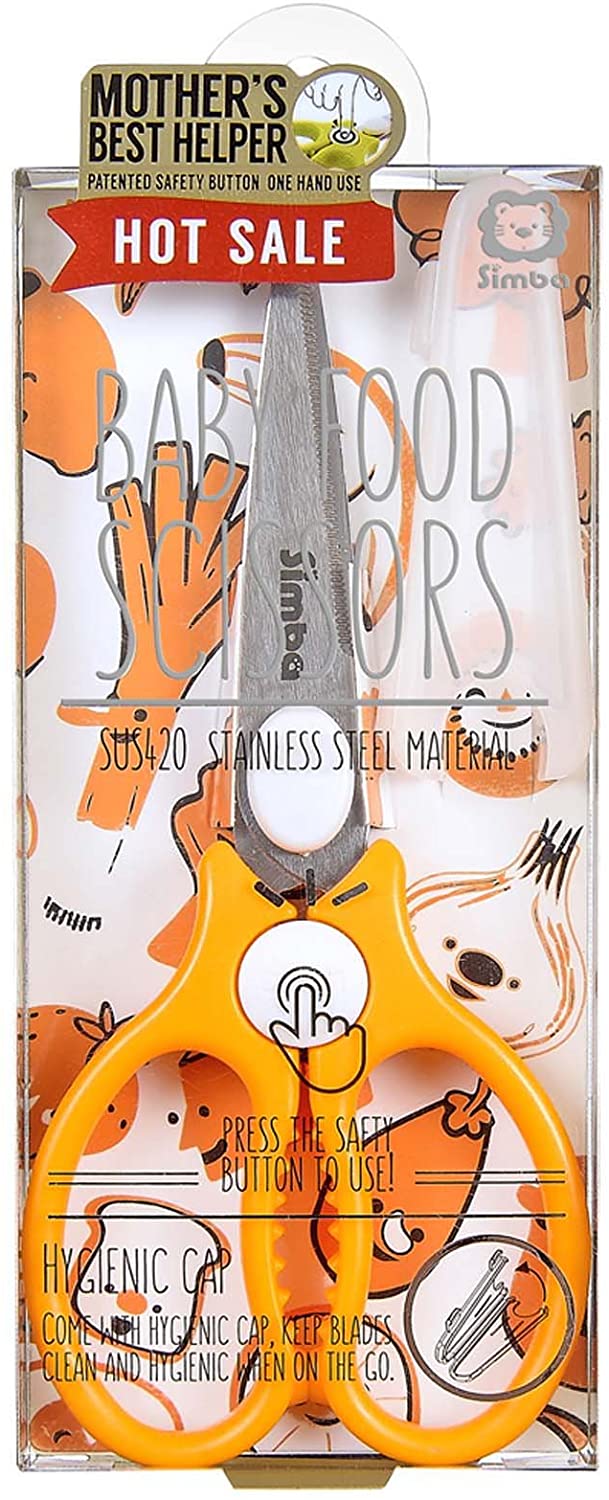 Simba Premium Portable Safety Food Scissors (Pink) – Simba USA