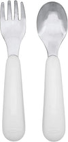 OXO Tot Toddler Fork & Spoon Set with Carry Case - Pink