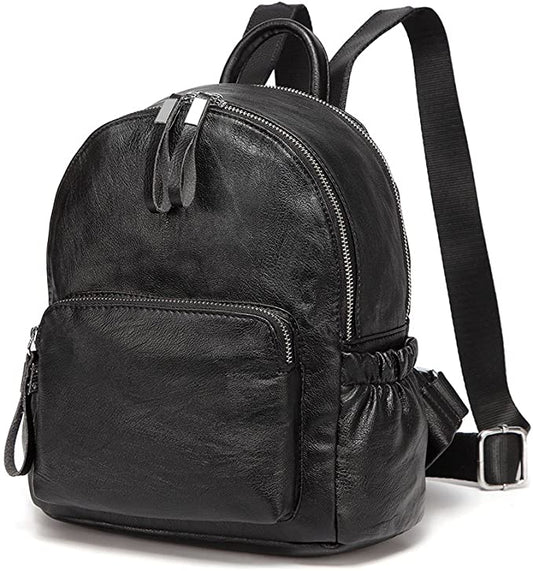 Vaschy Fashion Mini Backpack - Black