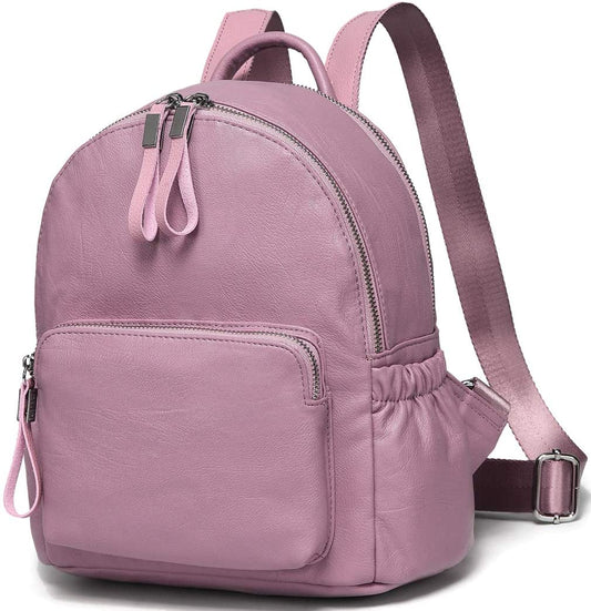 Vaschy Fashion Mini Backpack - Pink