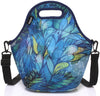Vaschy Lunch Box Tote Bag - Hand drawn feathers