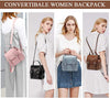 Vaschy Elegant 3 Ways Mini Backpack - Brown