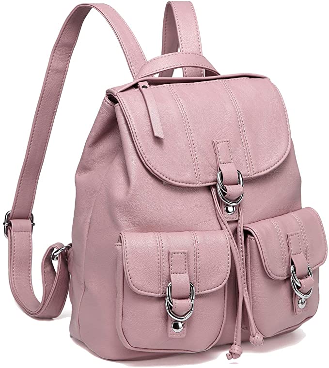 Vaschy Classic Large Backpack- Pink