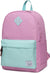 Vaschy Classic School  Backpack - Pink Green
