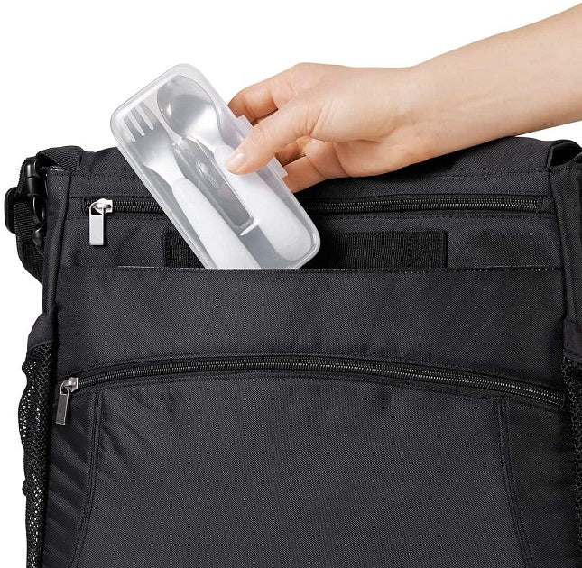 OXO Tot Toddler Fork & Spoon Set with Carry Case - Teal