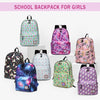 Vaschy Teen Girl School Backpack - Pink Galaxy