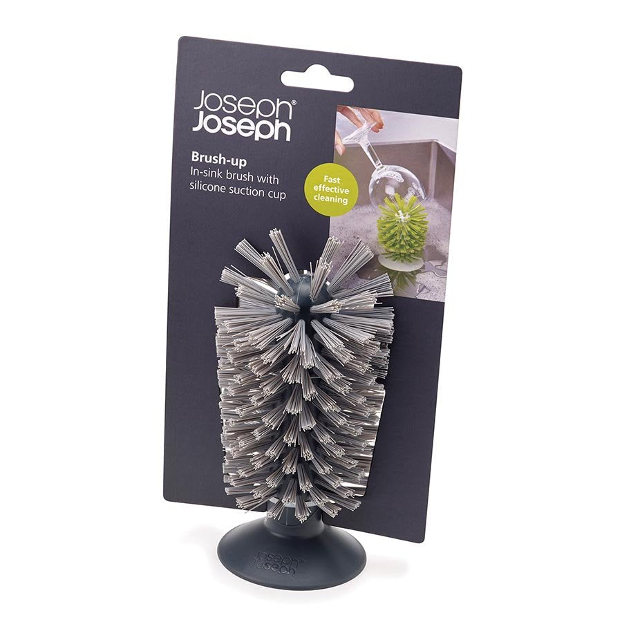 Joseph Joseph - Brush-Up In-Sink Brush - Grey - Artock Australia