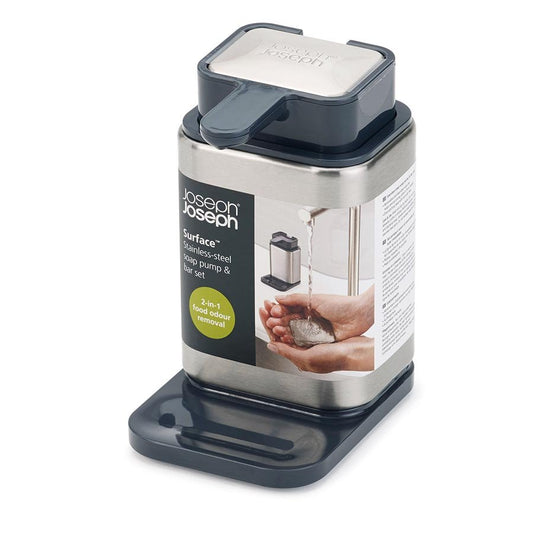 Joseph Joseph - Surface Stainless-Steel Soap Pump - Artock Australia