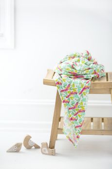 Aden and Anais - birds of paradise classic swaddle single - Artock Australia