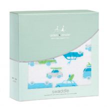 Aden and Anais - chasing waves classic swaddle single - Artock Australia