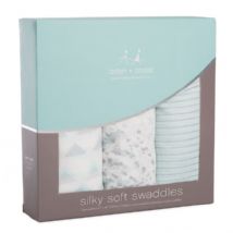 Aden and Anais - metallic skylight birch 3pack - Artock Australia