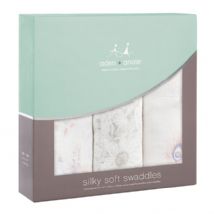 Aden and Anais - featherlight 3-pack silky soft swaddles - Artock Australia