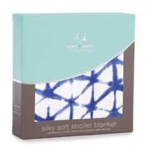 Aden and Anais - indigo silky soft bamboo Stroller Blanket - Artock Australia