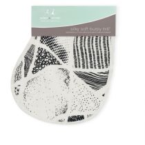 Aden and Anais - midnight silky soft burpy bib single - Artock Australia