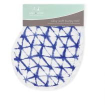 Aden and Anais - indigo silky soft burpy bib single - Artock Australia