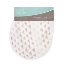 Aden and Anais - metallic primrose birch silky soft burpy bib single - Artock Australia