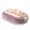 Baby Nest Velvet - Fly Me To The Moon Nude - French Lavender