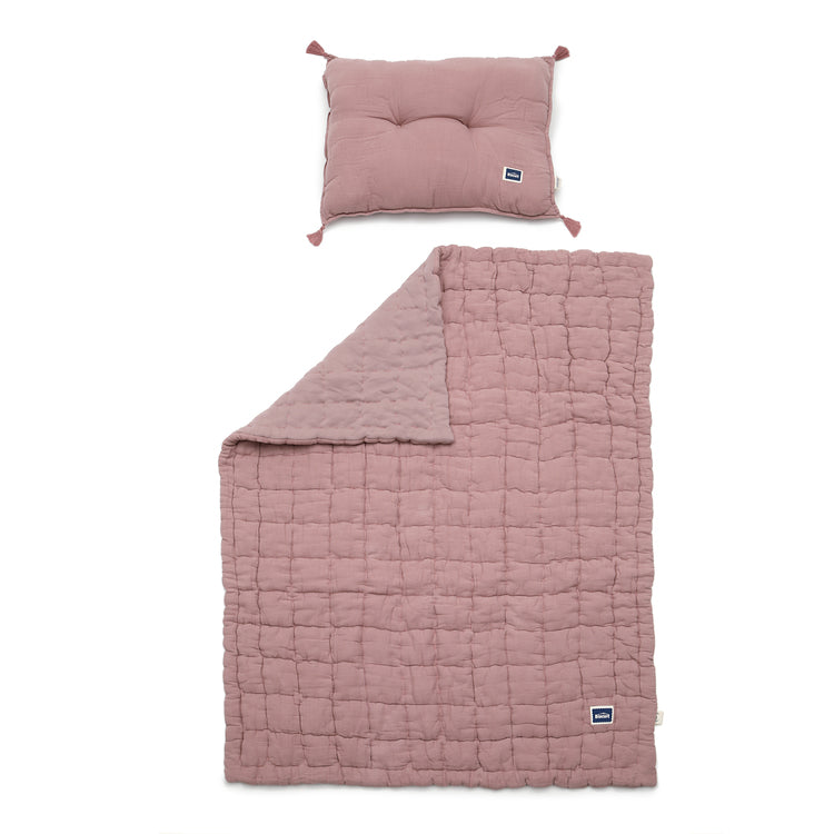 Biscuits Quilted Blanket Bedding Set Large - French Lavender