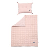 Biscuits Quilted Blanket Bedding Set Medium - Powder Pink