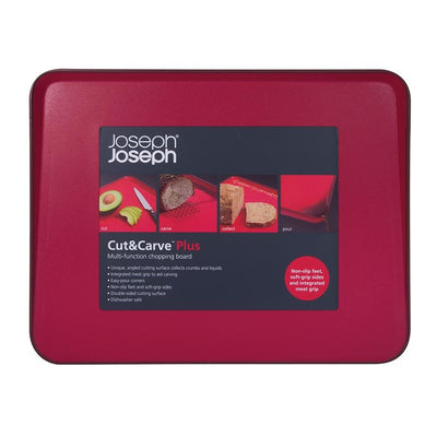 Joseph Joseph - Cut & Carve Plus - Red - Artock Australia