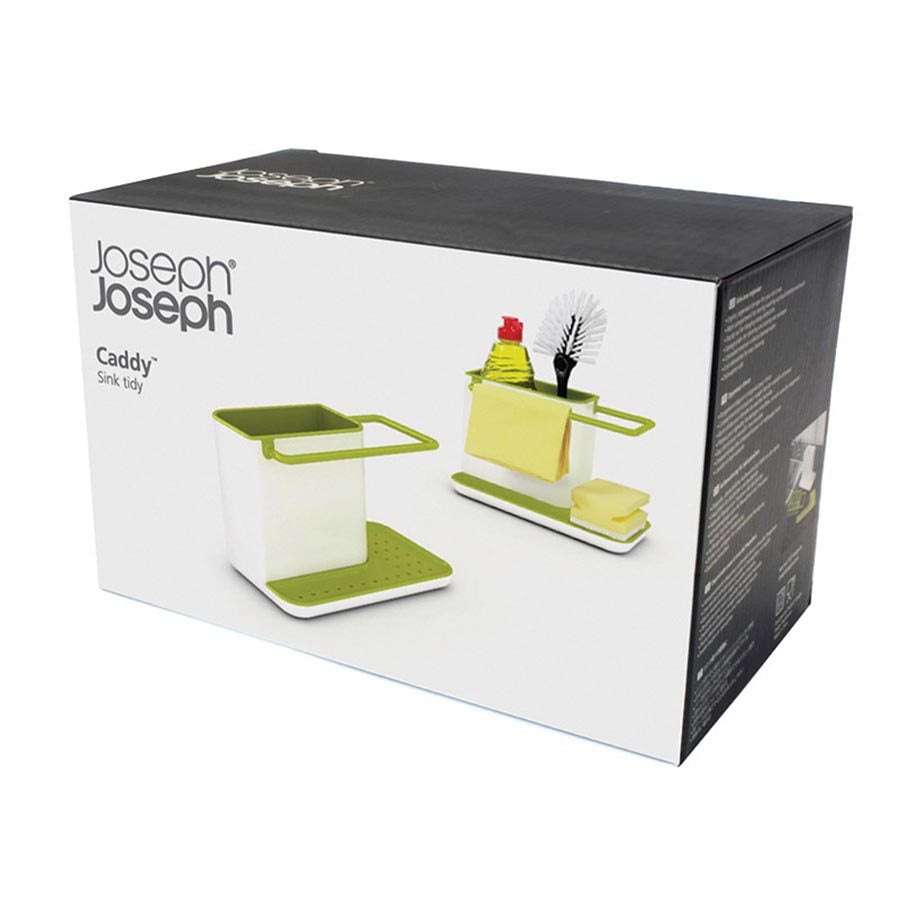 Joseph Joseph - Caddy Sink Area Tidy - White/ Green - Artock Australia