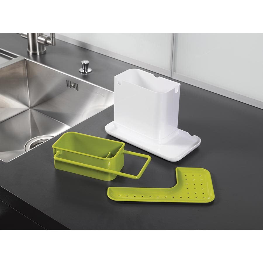 Joseph Joseph - Caddy Sink Area Tidy - White/ Green - Artock Australia