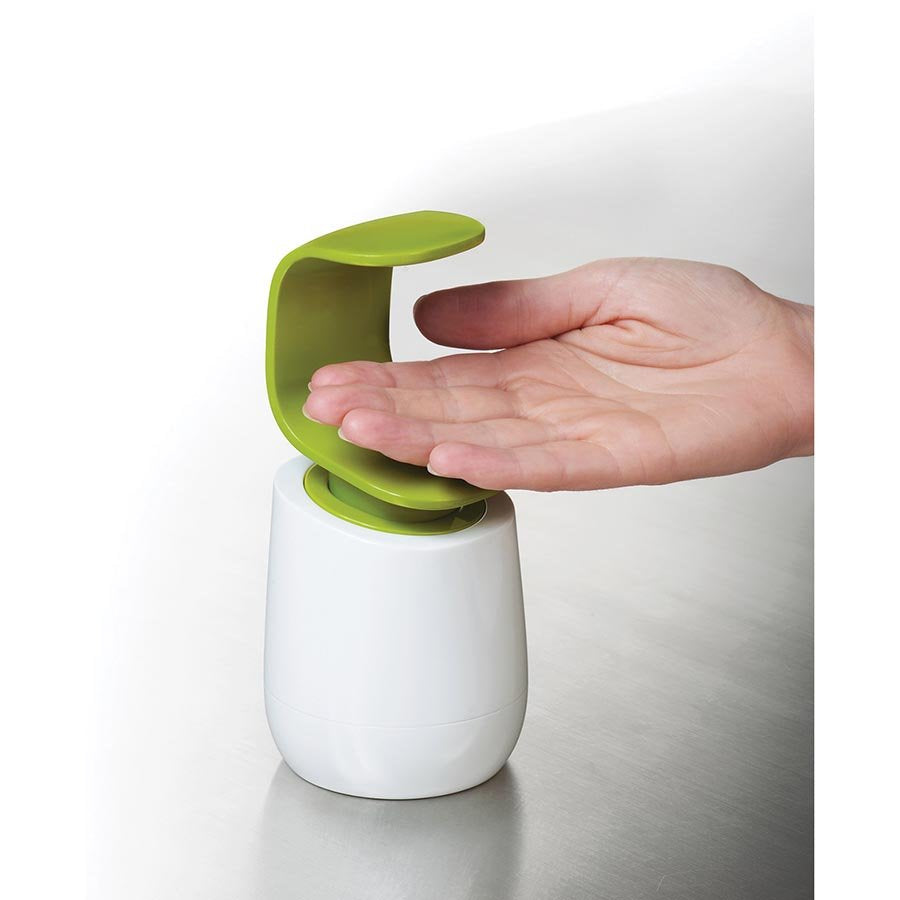 Joseph Joseph - Cpump Single Hand Soap Dispen-White/Green - Artock Australia