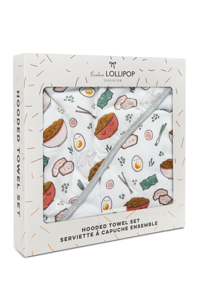 Hooded Towel Set - Ramen