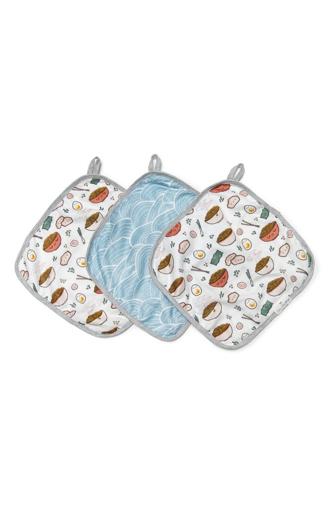 Washcloth 3-pieces Set - Ramen