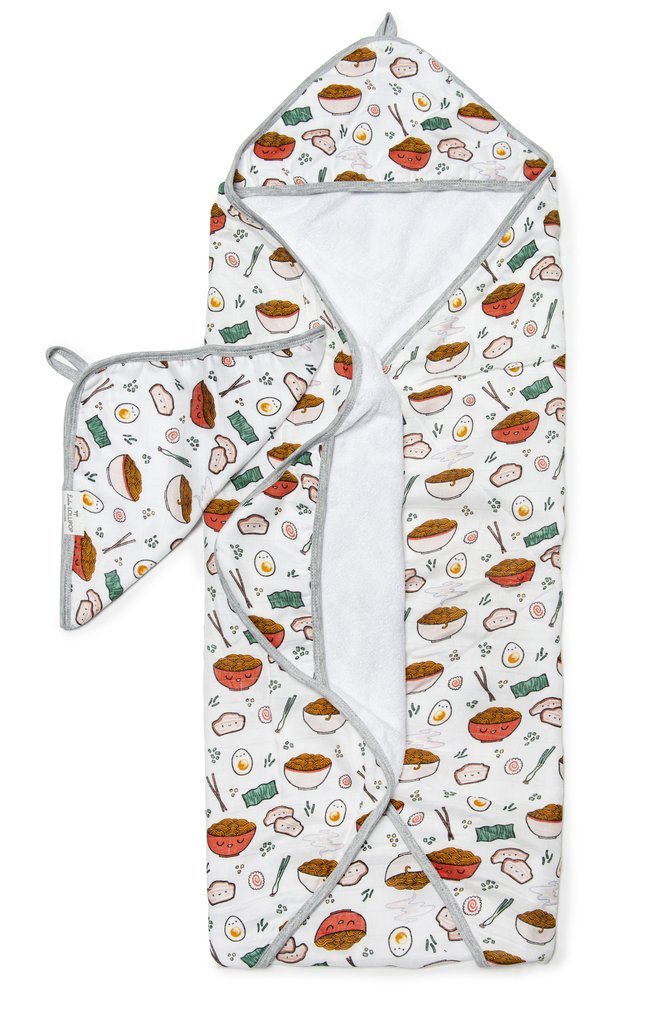 Hooded Towel Set - Ramen