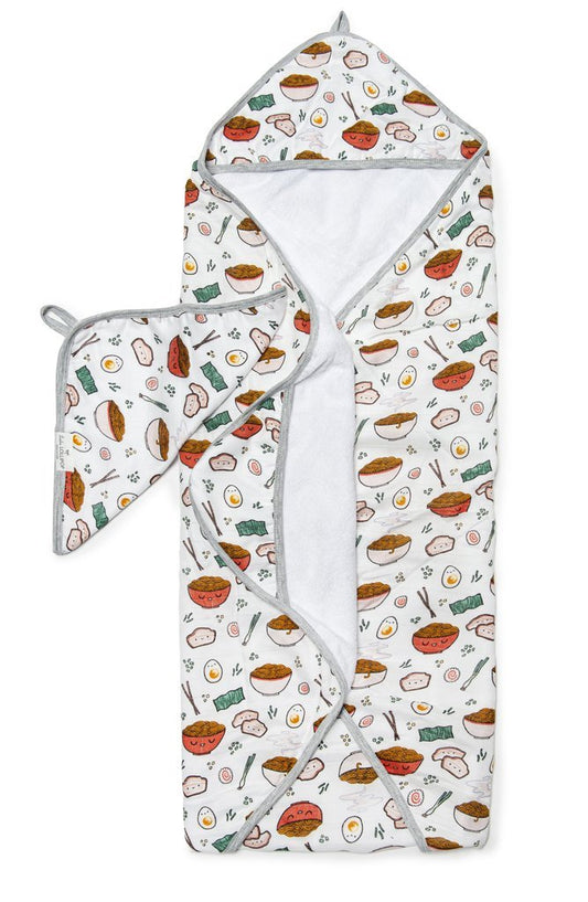 Hooded Towel Set - Ramen