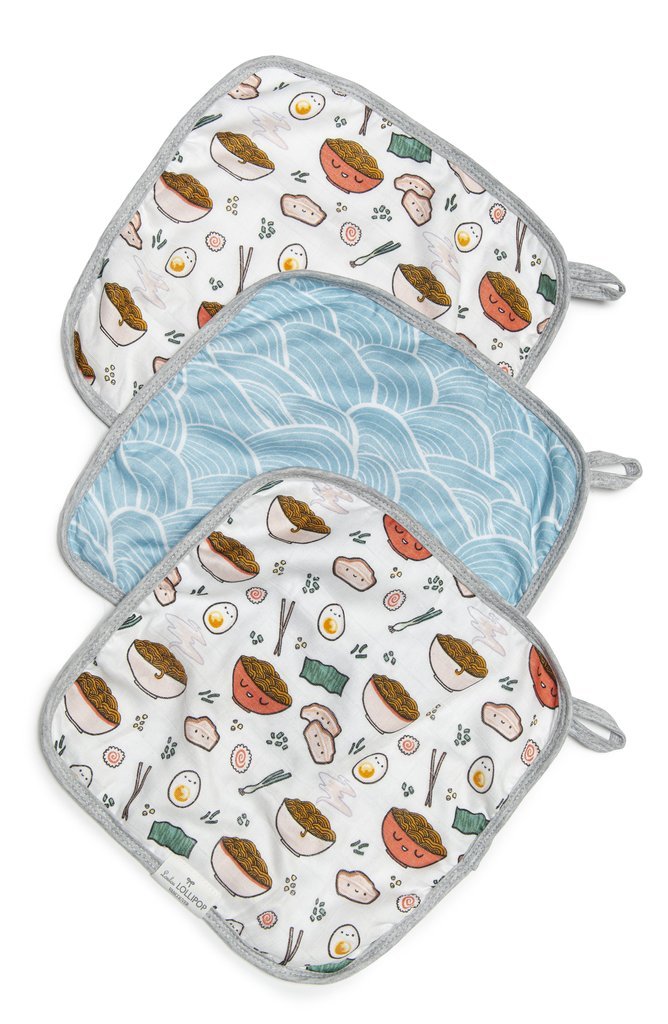 Washcloth 3-pieces Set - Ramen