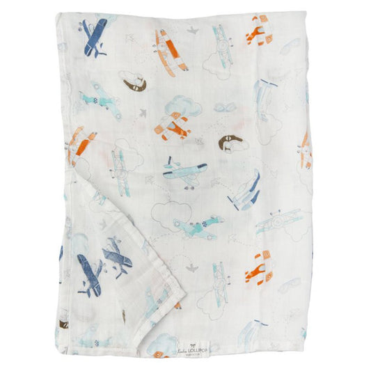 Muslin Swaddle - Born To Fly