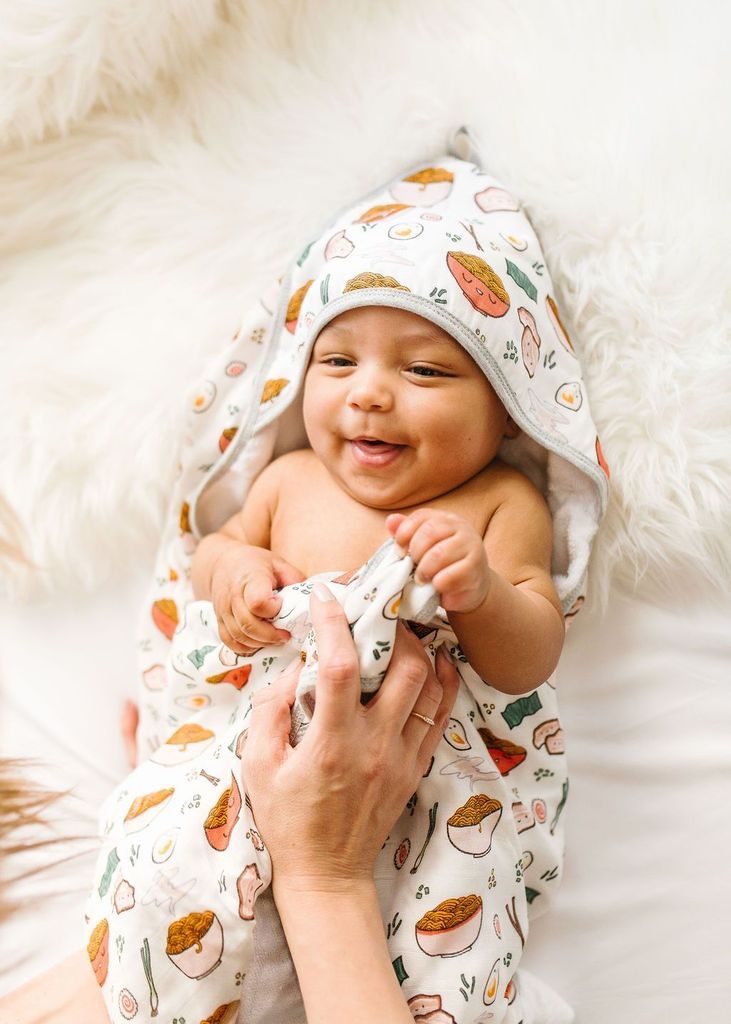Hooded Towel Set - Ramen