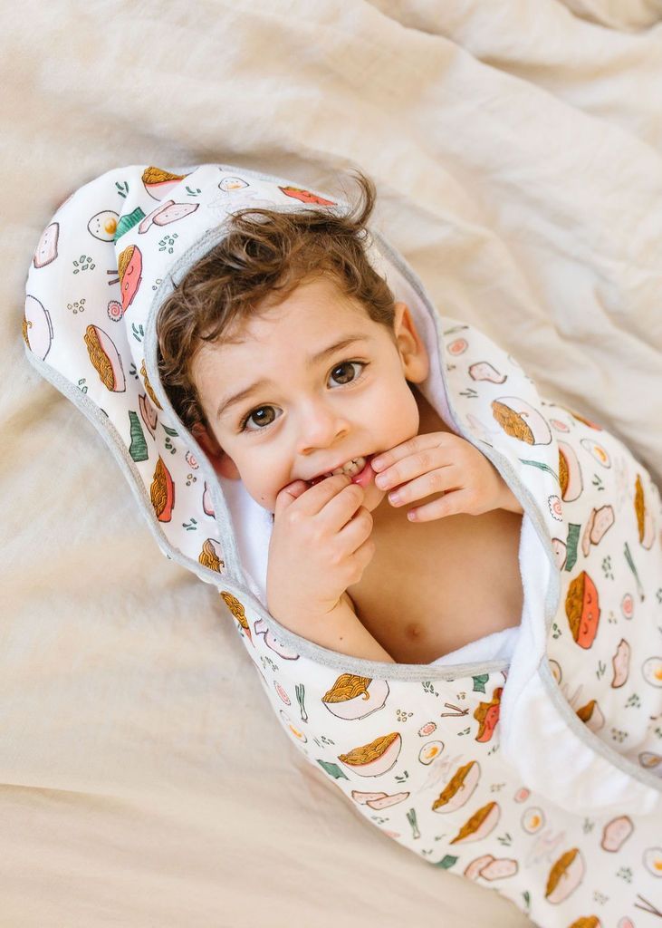 Hooded Towel Set - Ramen