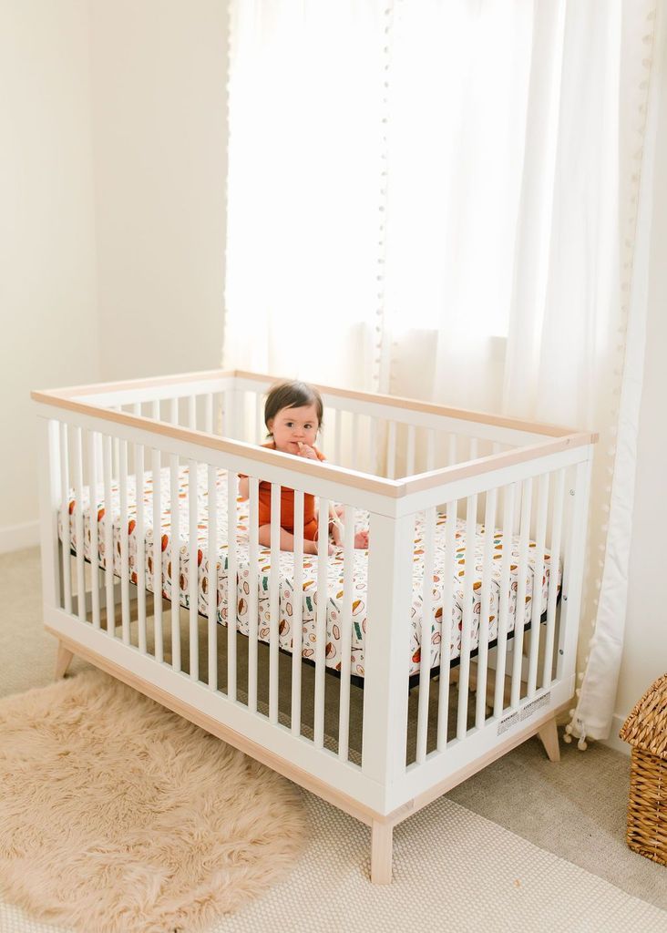 Fitted Crib Sheet - Ramen