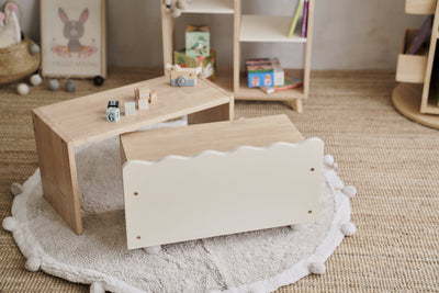 Toy Storage with Bench