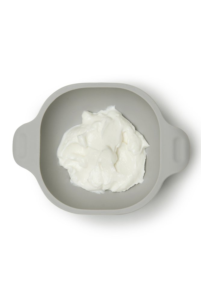 Silicone Snack Bowl - Silver Grey