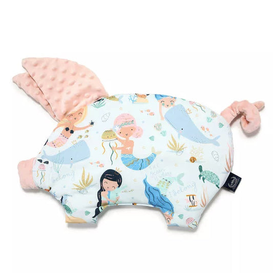 Sleepy Pig - Mermaid Playground - Powder Pink