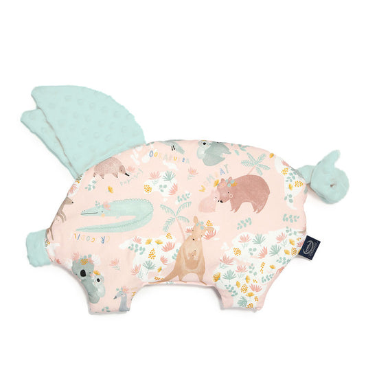 Sleepy Pig - Dundee Friends Pink - Smoke Mint