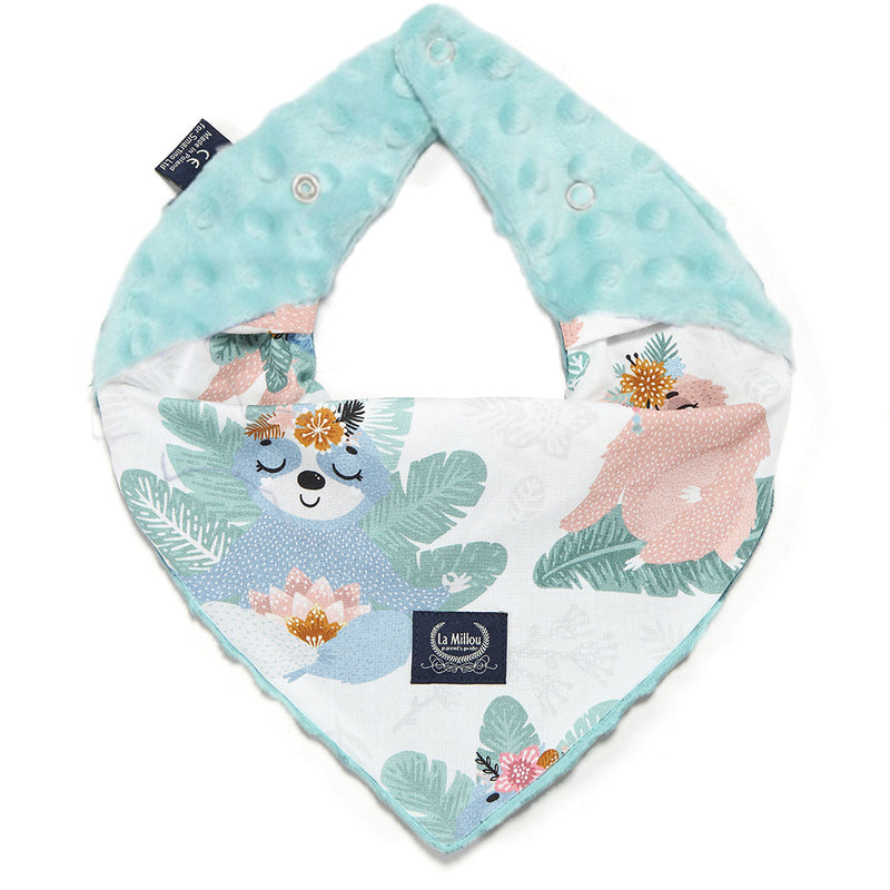 Soft Neck Scarf - Yoga Sloth Squad - Audrey Mint