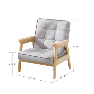 Bunnytickles - Kids single arm chair - Artock Australia