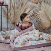 Thick Blanket XL Adult - I'm a Rainbow Baby - Smoke Rose