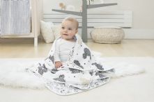 Aden and Anais - mickey's 90th - scatter metallic dream blanket (limited edition) - Artock Australia