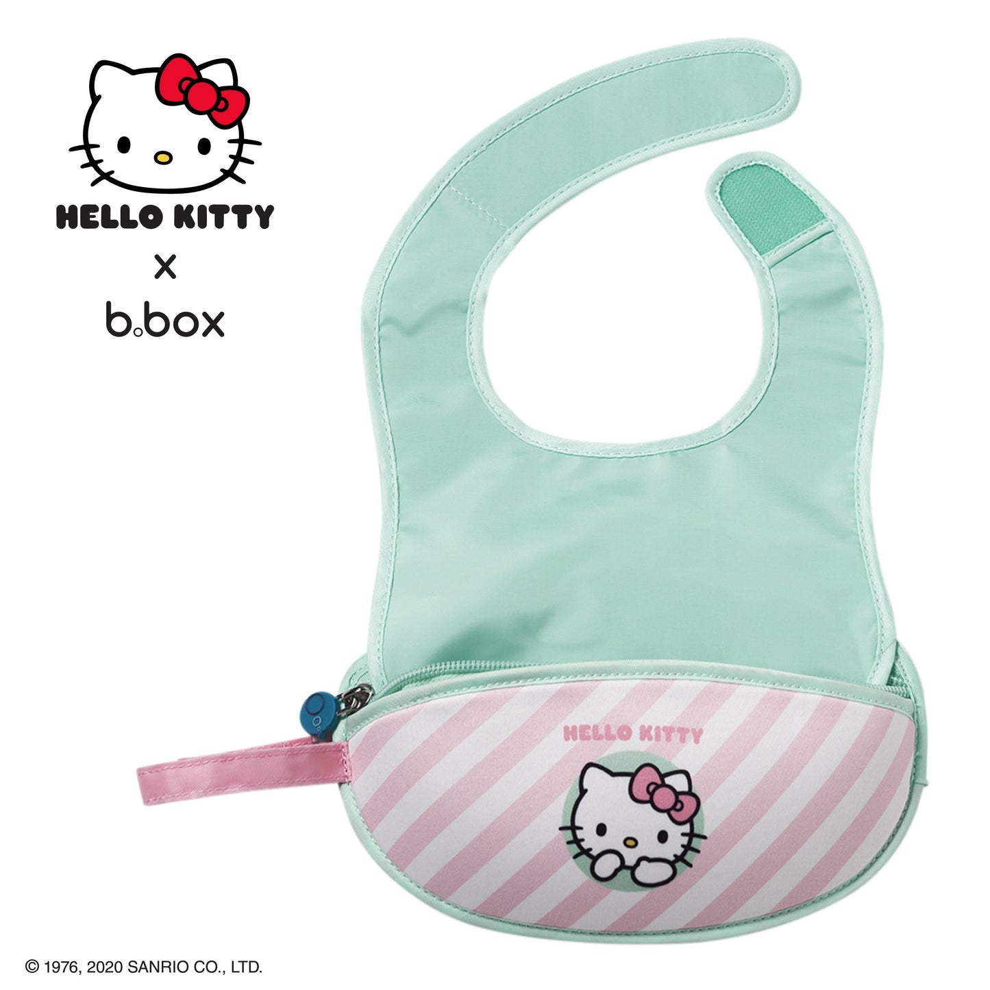 Hello Kitty - Travel Bib + Spoon Candy Floss