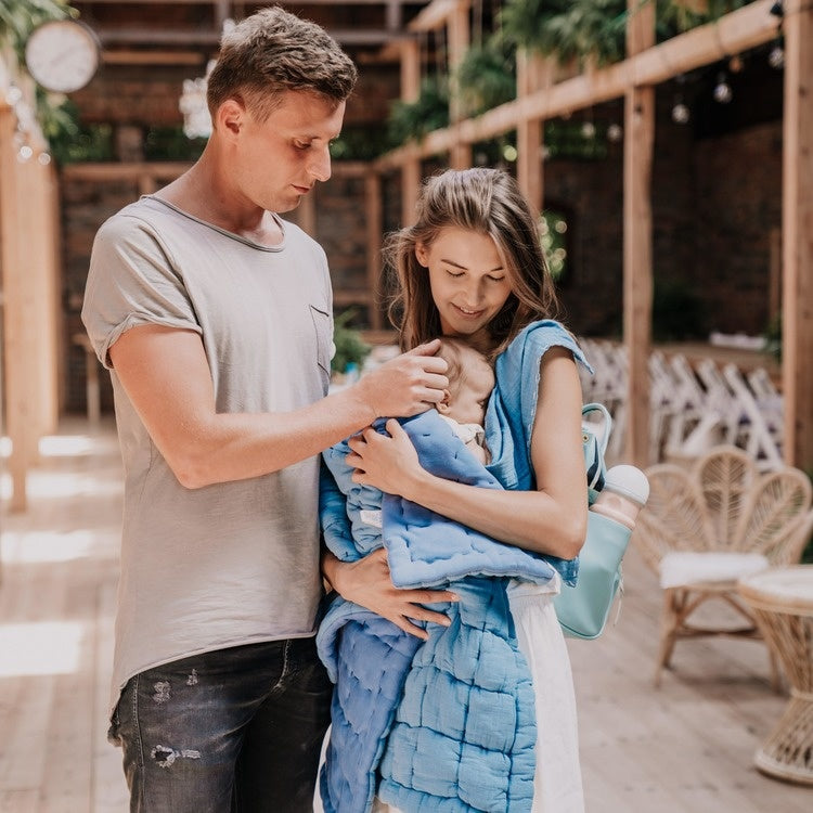 Biscuits Quilted Blanket Bedding Set Large - French Lavender