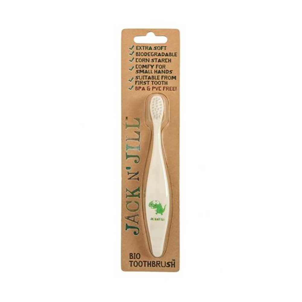 Jack N' Jill | Biodegradable Children's Toothbrush Dino | Artock Australia