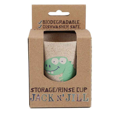 Jack N' Jill | Biodegradable Storage Rinse Cup Dino | Artock Australia