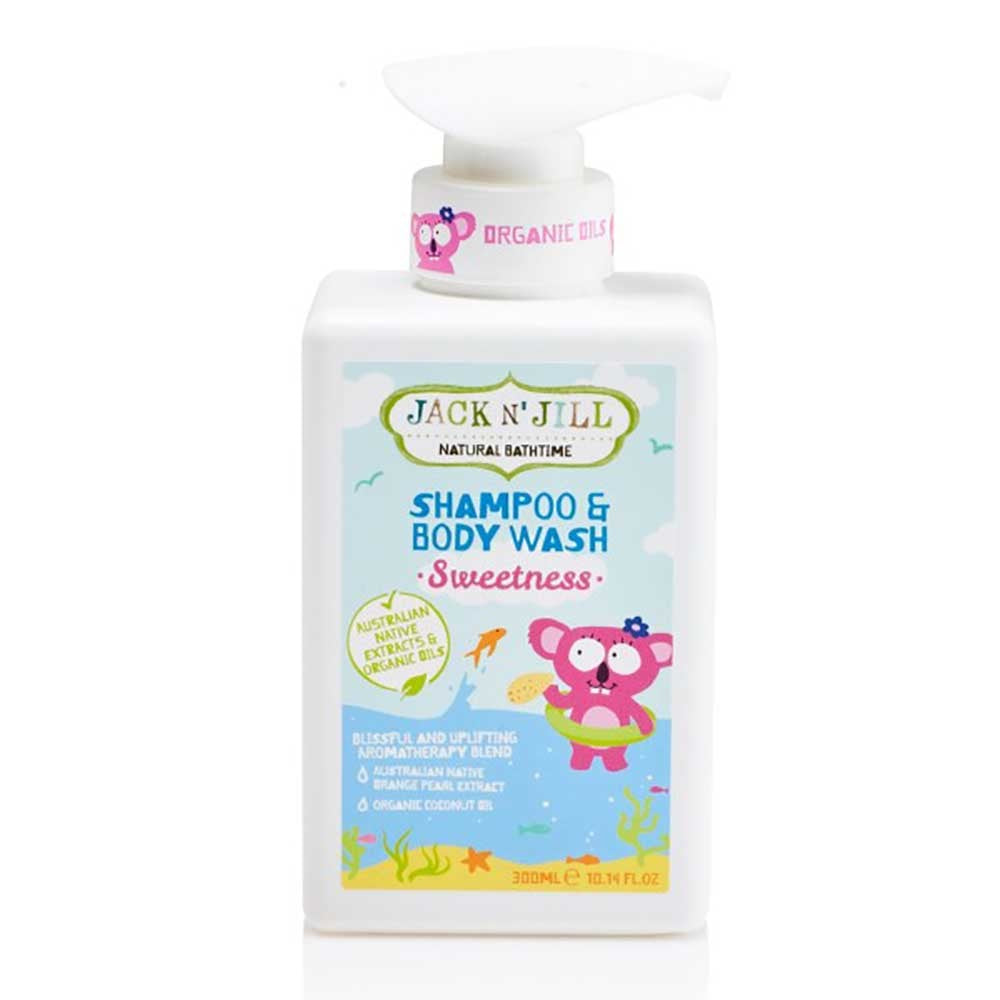 Jack N' Jill | Kids Shampoo & Body Wash - Sweetness (300ml) | Artock Australia